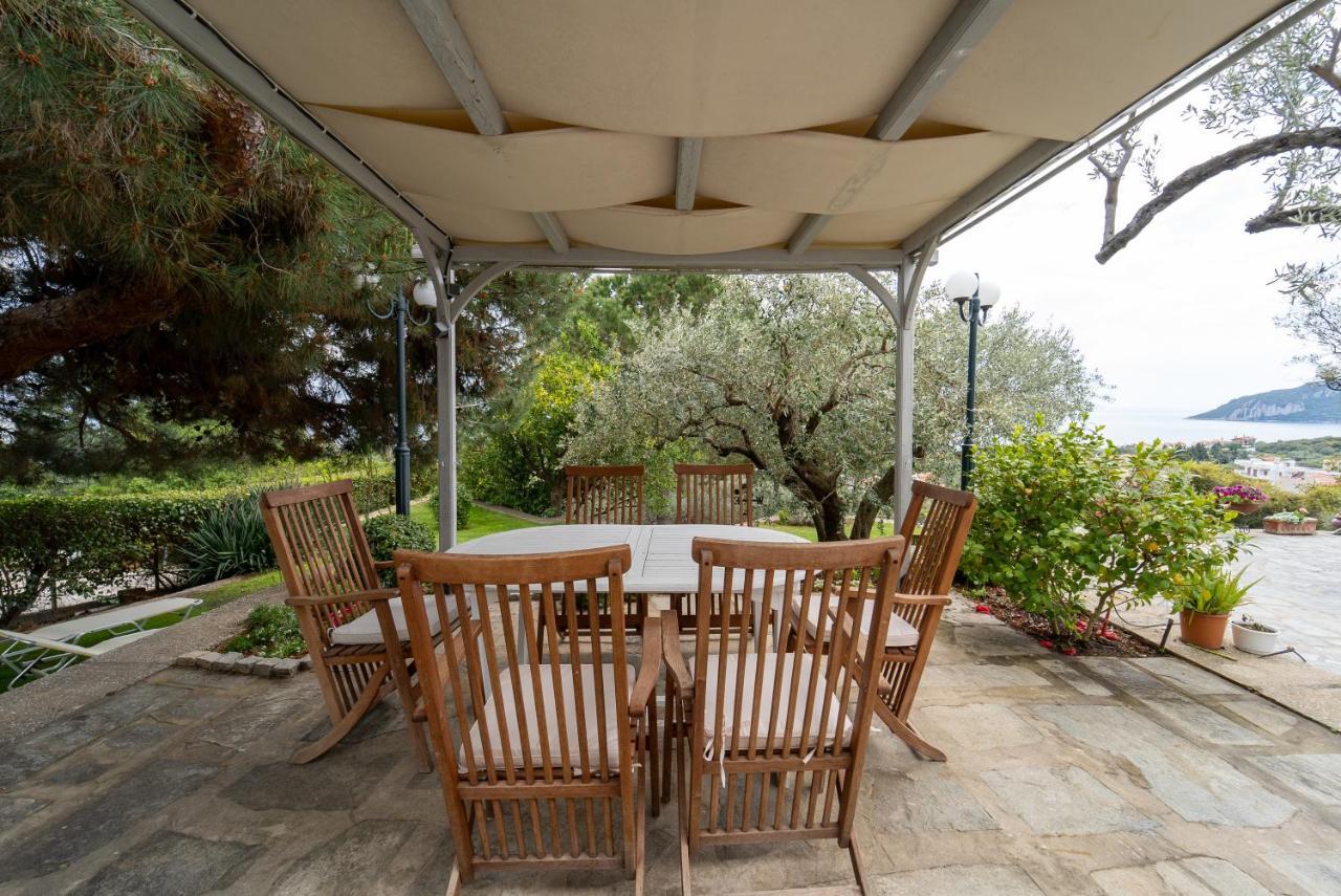 Villa Elia Kavala - Mediterranean Holiday Villa PalaiónTsiflíkion 外观 照片