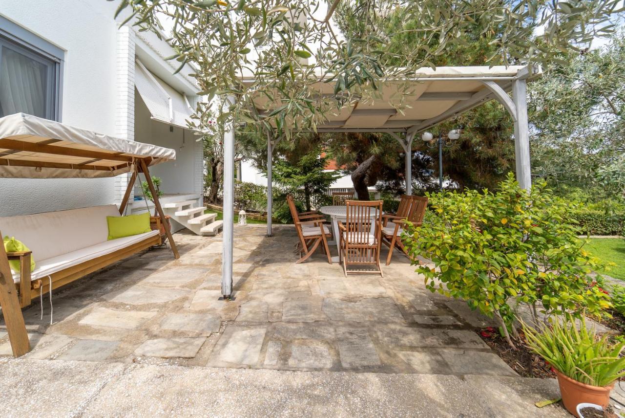 Villa Elia Kavala - Mediterranean Holiday Villa PalaiónTsiflíkion 外观 照片