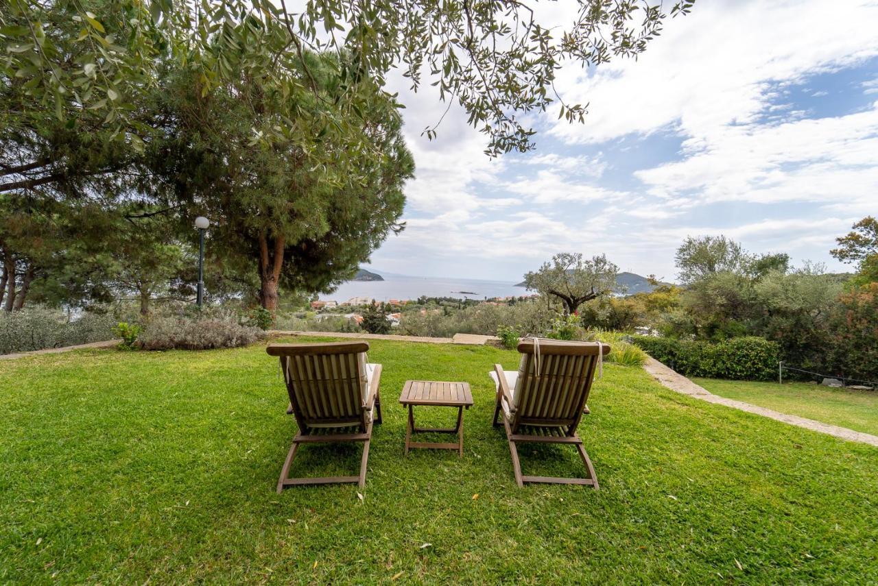Villa Elia Kavala - Mediterranean Holiday Villa PalaiónTsiflíkion 外观 照片