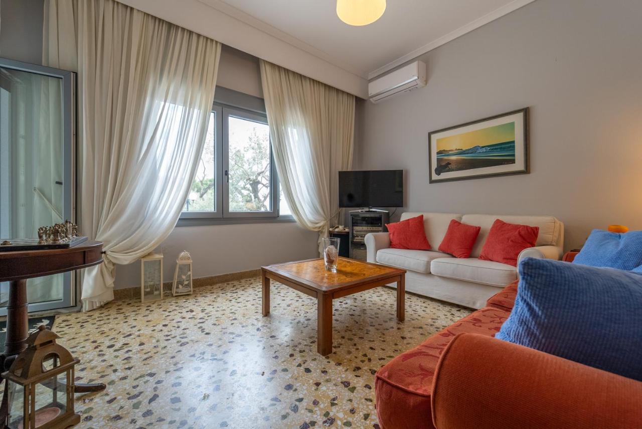 Villa Elia Kavala - Mediterranean Holiday Villa PalaiónTsiflíkion 外观 照片