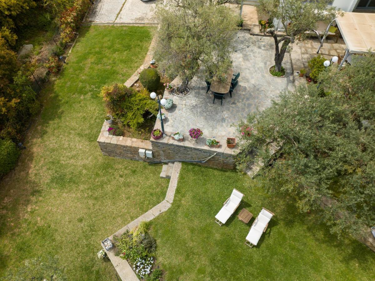 Villa Elia Kavala - Mediterranean Holiday Villa PalaiónTsiflíkion 外观 照片