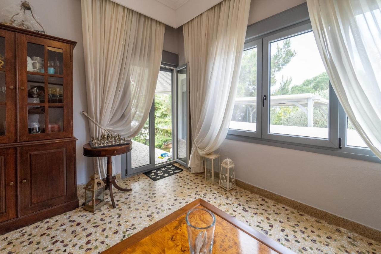 Villa Elia Kavala - Mediterranean Holiday Villa PalaiónTsiflíkion 外观 照片